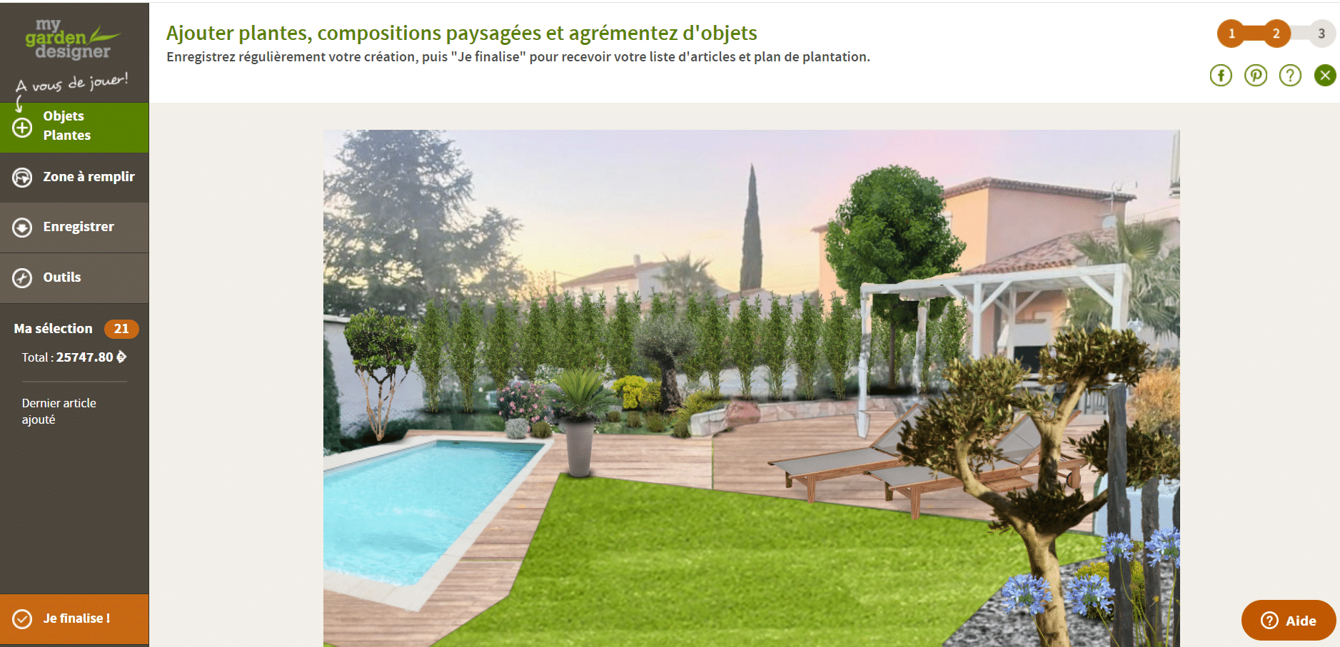 Software for creating a landscape garden in 5 easy steps - Mon Jardin