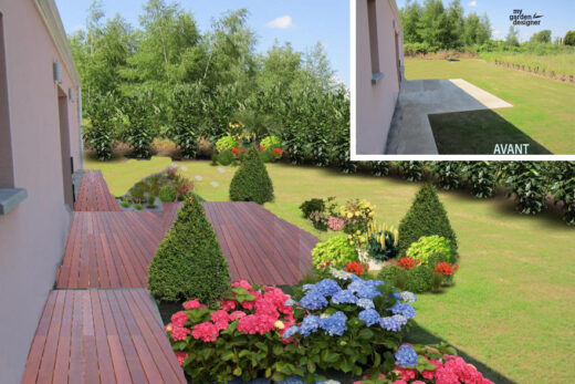 Complete garden design