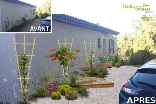 Decorate your garden wall