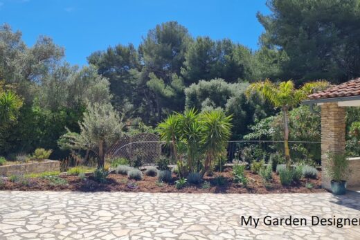 Garden design in a Mediterranean climate